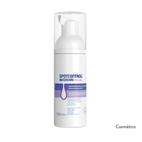 Espuma limpiadora para acné facial Spotcontrol® Benzacare